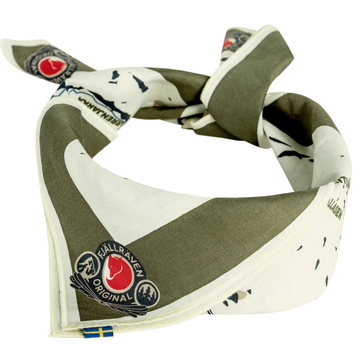 Swedish Classic Map Scarf - Image 2